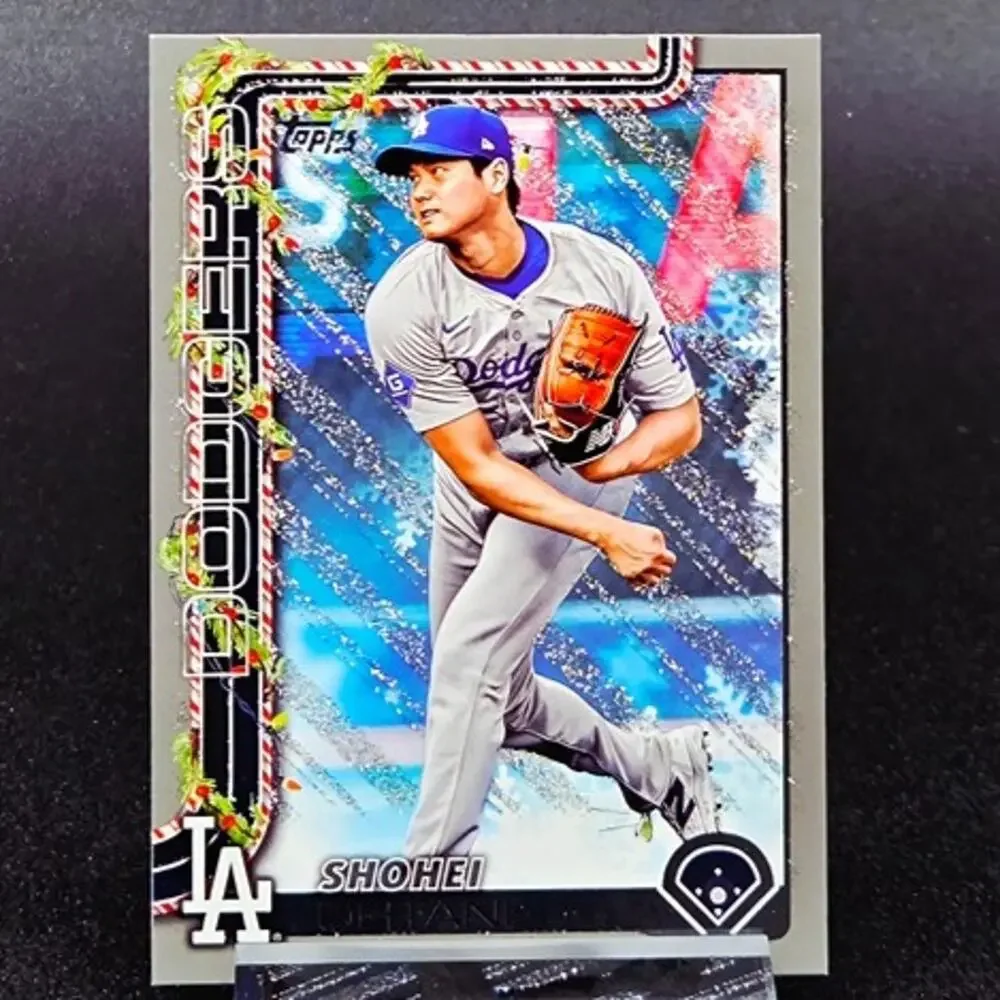 Shohei Ohtani Diamond Kings SP Silver Glitter Los Angeles Dodgers Star - Picture 4 of 5